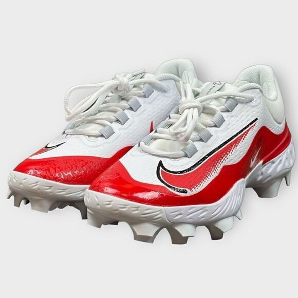 Nike Alpha Huarache Elite 4 MCS Baseball Cleats FD6255-102 Mens size 12.5 New - Picture 3 of 8